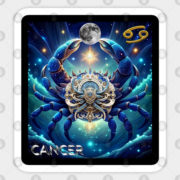 Cancer Sticker by Crystal Reboot